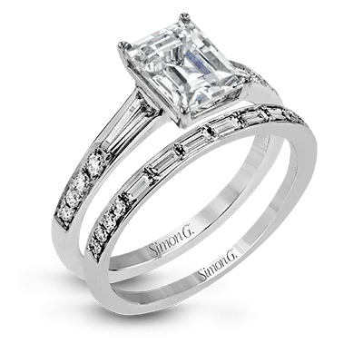 Custom - Designed Diamond Rings to Reflect Your PersonalityWedding Set in 18k Gold with Diamonds
