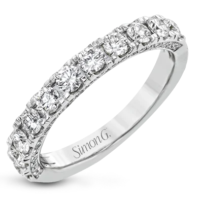 Vintage - Inspired Diamond Rings with Filigree WorkEngagement Ring in 18k Gold with Diamonds