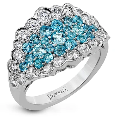 Vintage - Inspired Diamond Rings with Filigree WorkColor Ring in 18k Gold with Diamonds