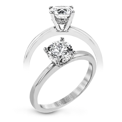 Custom - Designed Diamond Rings to Reflect Your PersonalityEngagement Ring in 18k Gold with Diamonds