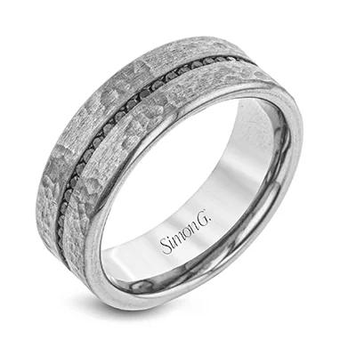 Vintage - Inspired Diamond Rings with Filigree WorkMen Ring in 14k Gold