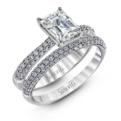 Custom - Designed Diamond Rings to Reflect Your PersonalityWedding Set in 18k Gold with Diamonds