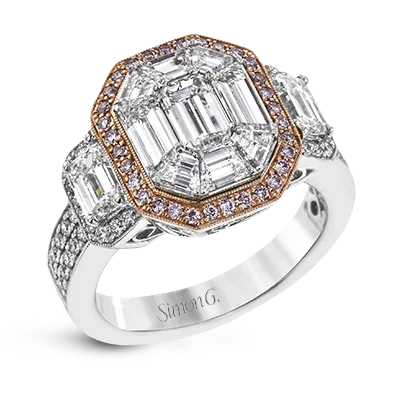 Custom - Designed Diamond Rings to Reflect Your PersonalityEngagement Ring in 18k Gold with Diamonds