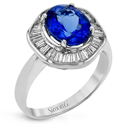 Custom - Designed Diamond Rings to Reflect Your PersonalityColor Ring in Platinum