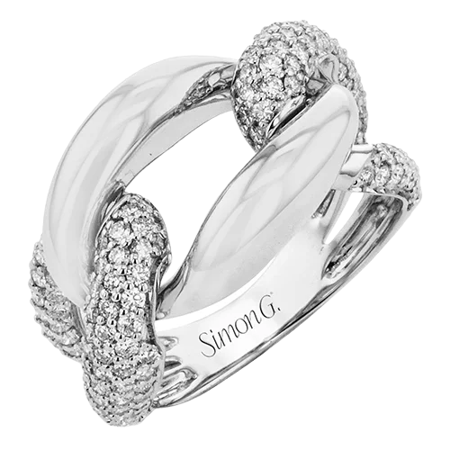 Solitaire Diamond Rings in Platinum SettingsRight Hand Ring in 18k Gold with Diamonds