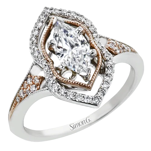 Solitaire Diamond Rings in Platinum SettingsEngagement Ring in 18k Gold with Diamonds