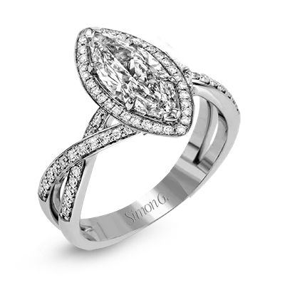 Solitaire Diamond Rings in Platinum SettingsEngagement Ring in 18k Gold with Diamonds