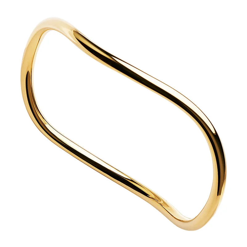 Solid Gold Bangles with Intricate EngravingsISLAND OF DREAMS BANGLE