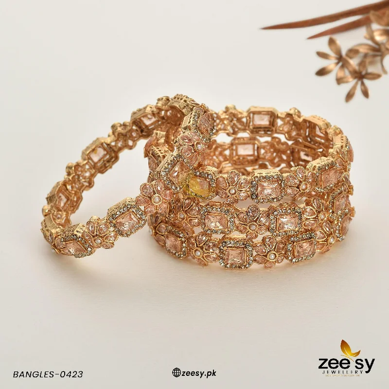 Enamel - Coated Bangles in Vibrant ColorsBANGLES-0423