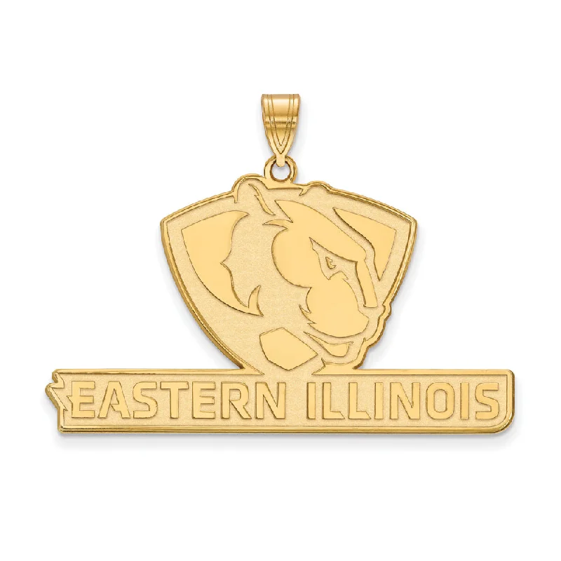 Moonstone pendants with a soft, iridescent sheen 14k Gold Plated Silver Eastern Illinois U XL Pendant Moonstone pendants with a soft, iridescent sheen 14k Gold Plated Silver Eastern Illinois U XL Pendant