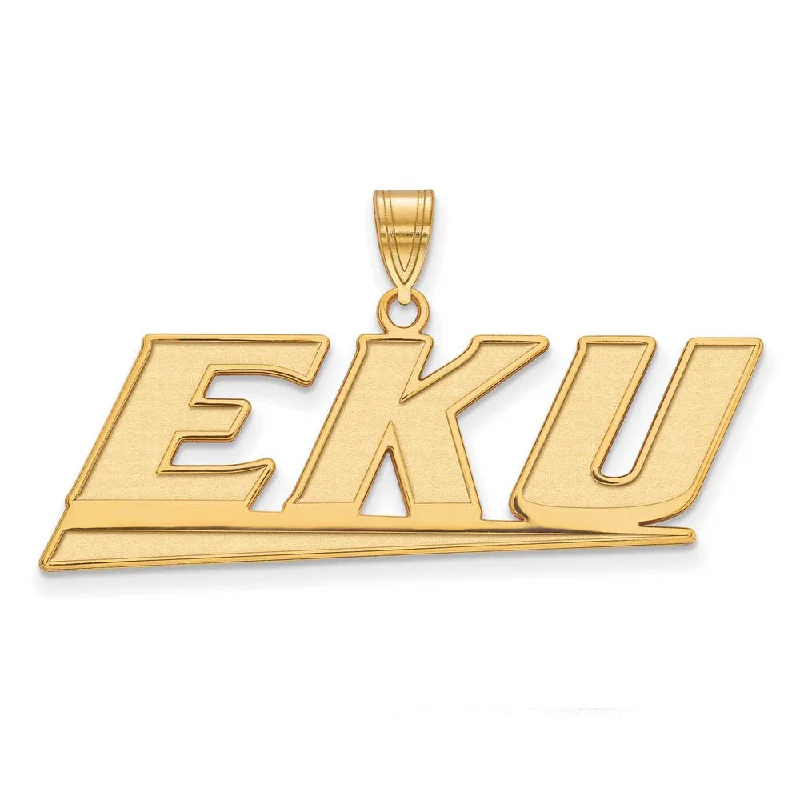 Amber pendants with their warm, golden glow 14k Gold Plated Silver Eastern Kentucky Univ. Large Pendant Amber pendants with their warm, golden glow 14k Gold Plated Silver Eastern Kentucky Univ. Large Pendant