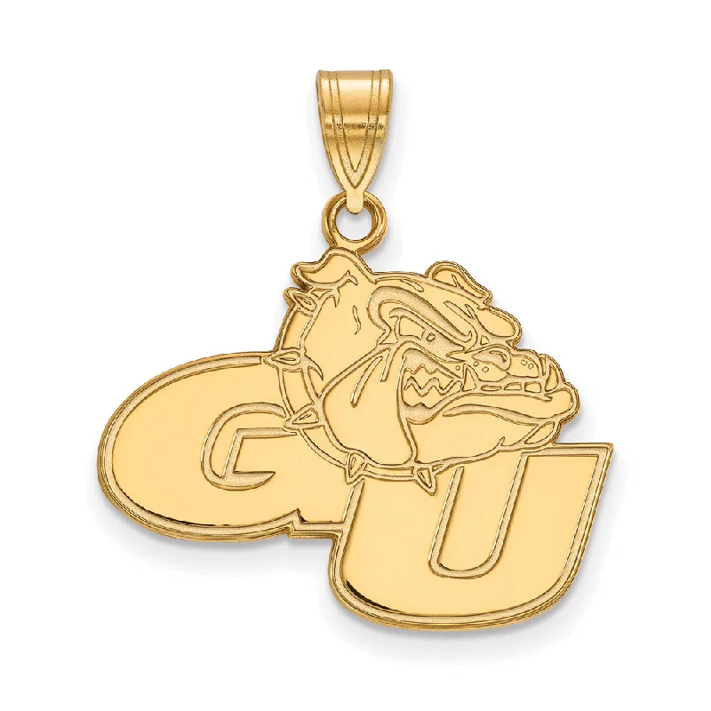 Tree - of - life pendants representing growth and strength​ 14k Gold Plated Silver Gonzaga U Large Pendant