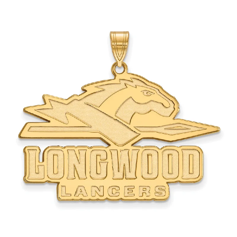 Pendants with a QR code that links to a special message or memory​ 14k Gold Plated Silver Longwood U XL Pendant