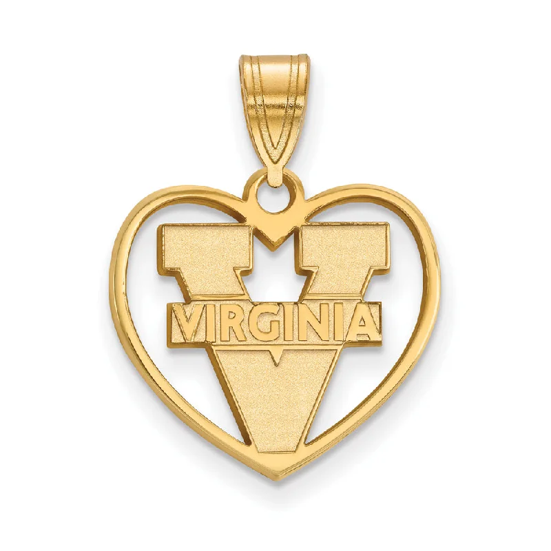 Opal pendants with their unique play of colors 14k Gold Plated Silver U. of Virginia 'V' Logo Heart Pendant Opal pendants with their unique play of colors 14k Gold Plated Silver U. of Virginia 'V' Logo Heart Pendant
