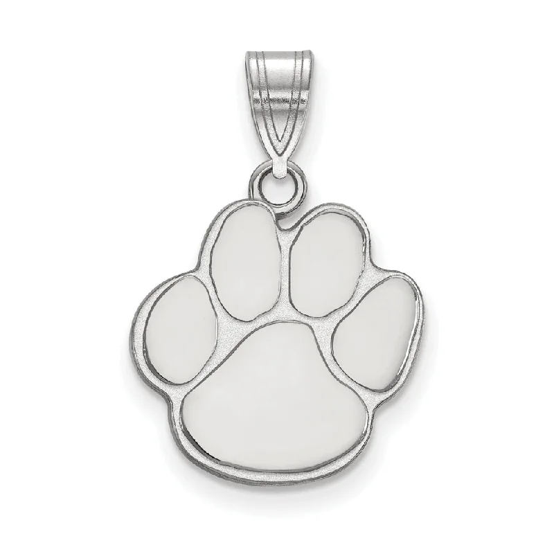 Pendant with a hidden compartment to store small keepsakes 14k White Gold Auburn U Medium Pendant Pendant with a hidden compartment to store small keepsakes 14k White Gold Auburn U Medium Pendant