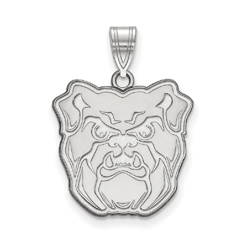 Pendant with a built - in LED light for a unique feature​ 14k White Gold Butler U Large Pendant