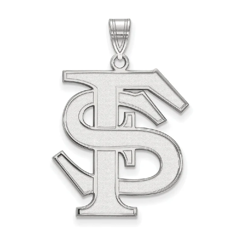 Unicorn - shaped pendants, popular among fans of magical beings​ 14k White Gold Florida State XL Pendant