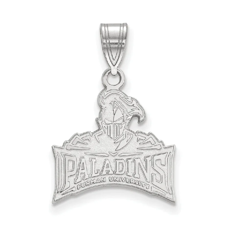 Jade pendants, symbolizing luck and prosperity in Asian cultures​ 14k White Gold Furman U Medium Pendant