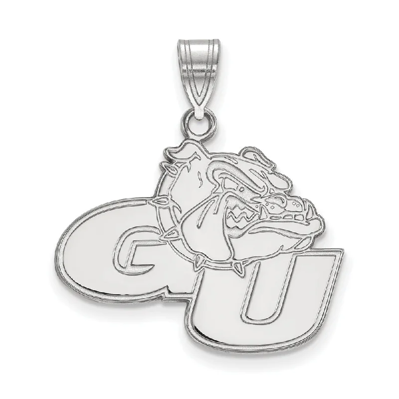 Tree - of - life pendants representing growth and strength​ 14k White Gold Gonzaga U Large Pendant
