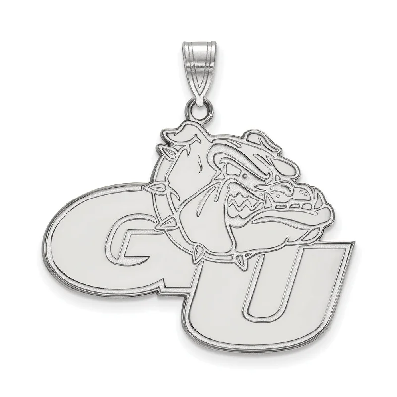 Compass - shaped pendants for a sense of direction​ 14k White Gold Gonzaga U XL Pendant