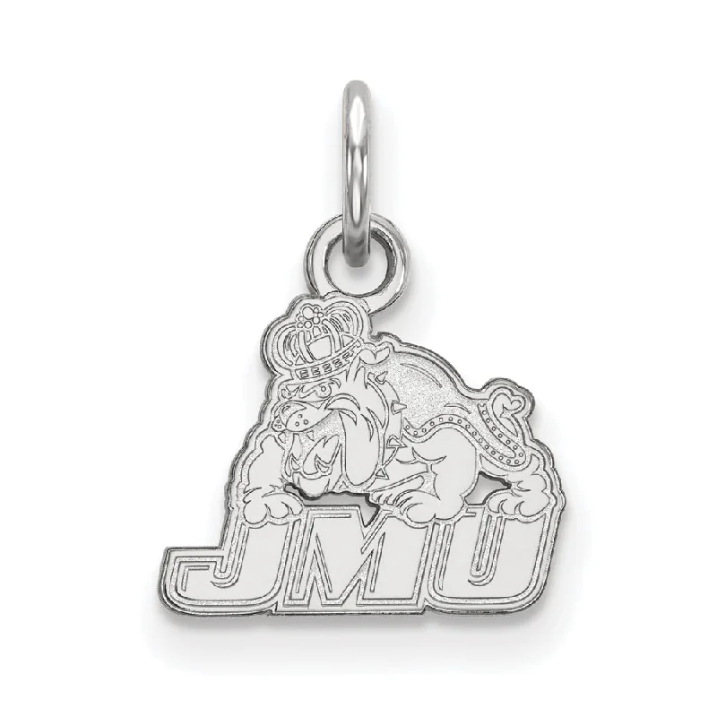 Insect - inspired pendants like butterflies or dragonflies​ 14k White Gold James Madison U XS (Tiny) Charm or Pendant