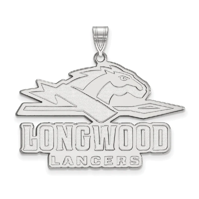 Gold pendants featuring a single large diamond for a luxurious look​ 14k White Gold Longwood U XL Pendant