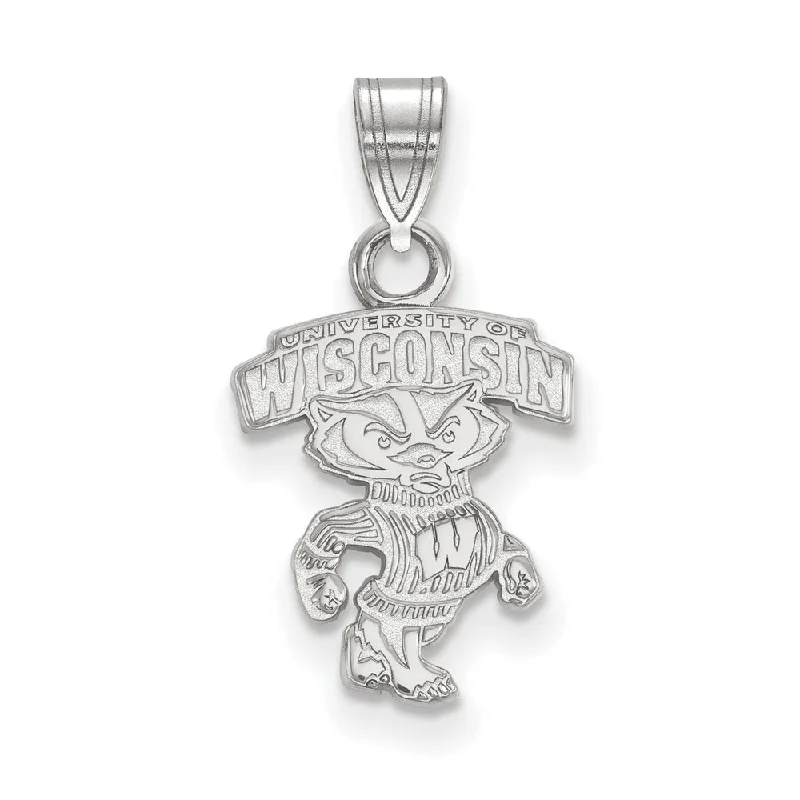 Rose gold pendants with heart - shaped designs for a romantic touch 14k White Gold U. of Wisconsin Small Logo Pendant Rose gold pendants with heart - shaped designs for a romantic touch 14k White Gold U. of Wisconsin Small Logo Pendant