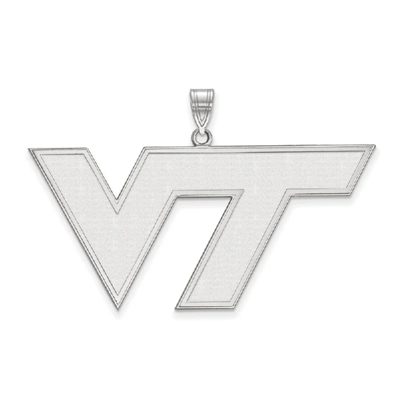 Music - note pendants for music lovers 14k White Gold Virginia Tech XL Logo Pendant Music - note pendants for music lovers 14k White Gold Virginia Tech XL Logo Pendant