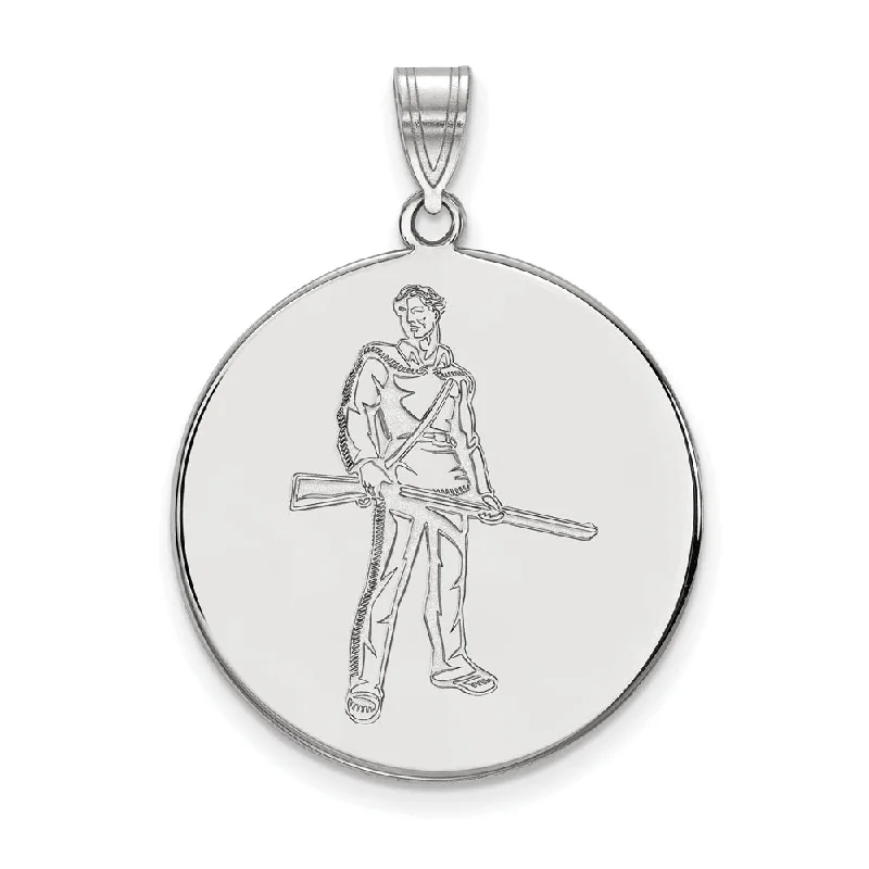 Insect - inspired pendants like butterflies or dragonflies 14k White Gold West Virginia U. XL Mascot Disc Pendant Insect - inspired pendants like butterflies or dragonflies 14k White Gold West Virginia U. XL Mascot Disc Pendant