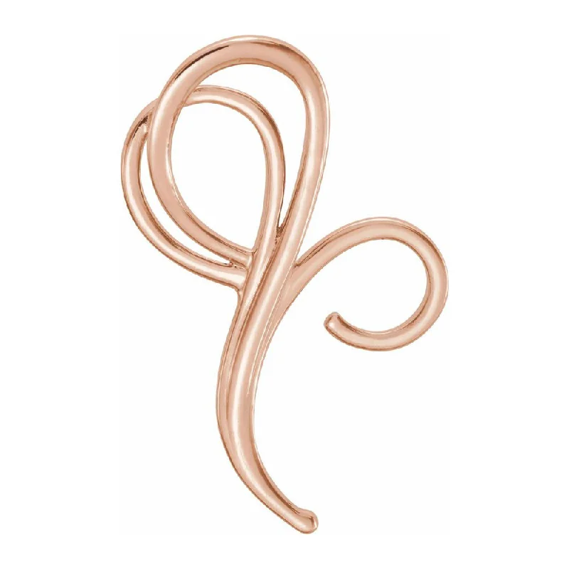 Animal - Shaped Pendants in Sterling Silver14K White or Rose Gold Freeform Slide Pendant, 18 x 28mm Animal - Shaped Pendants in Sterling Silver14K White or Rose Gold Freeform Slide Pendant, 18 x 28mm