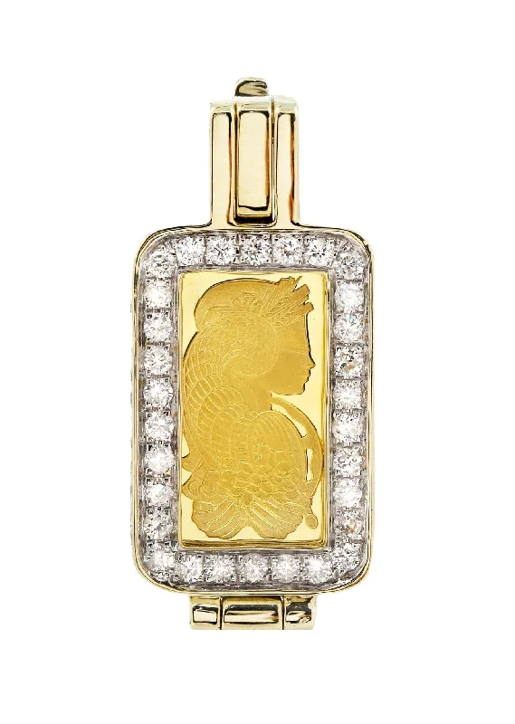 Religious Pendants with Cross or Star of David DesignsDiamond Dog Tag Pendant |0.86 Carats | 4.91 Grams Religious Pendants with Cross or Star of David DesignsDiamond Dog Tag Pendant |0.86 Carats | 4.91 Grams