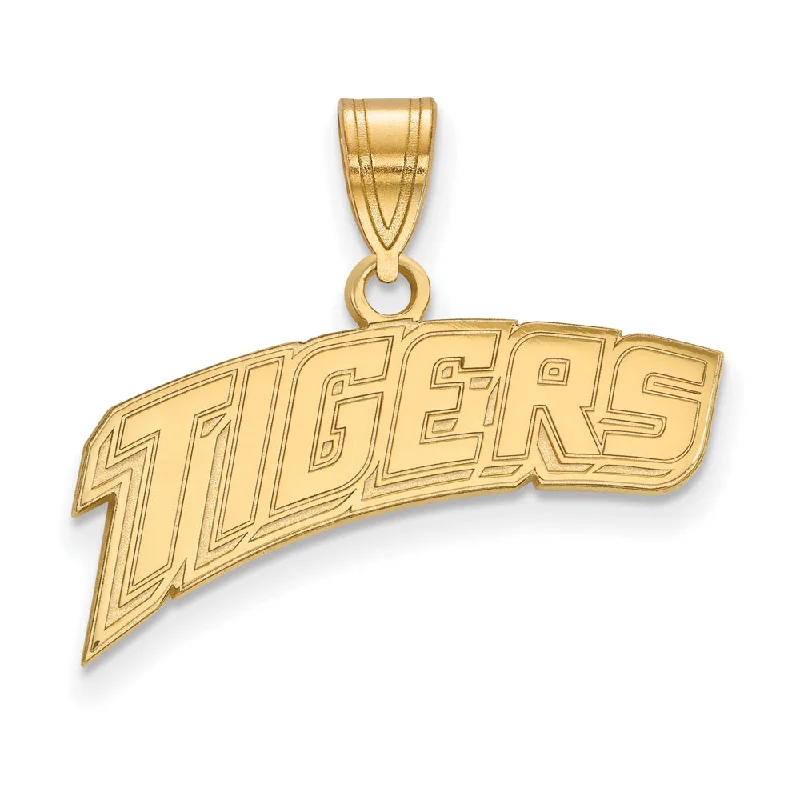 Wine - glass pendants for wine connoisseurs​ 14k Yellow Gold Louisiana State Medium Pendant