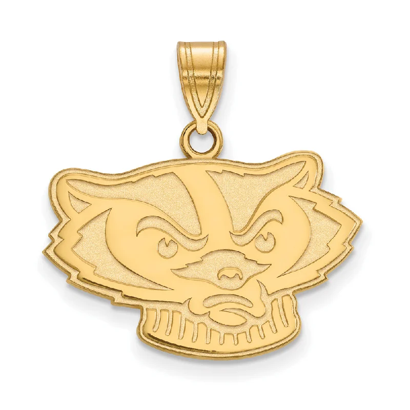 Ruby - studded pendants for a bold and vibrant statement 14k Yellow Gold U. of Wisconsin Medium Mascot Pendant Ruby - studded pendants for a bold and vibrant statement 14k Yellow Gold U. of Wisconsin Medium Mascot Pendant