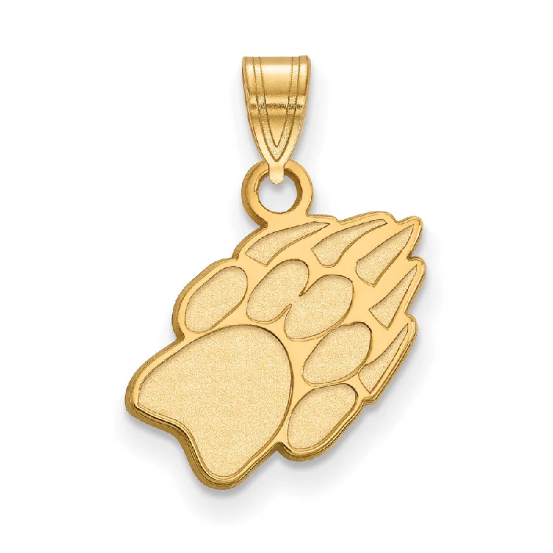 Sterling silver pendants with intricate filigree work​ 14k Yellow Gold U. of Wisconsin Small Badgers Paw Pendant
