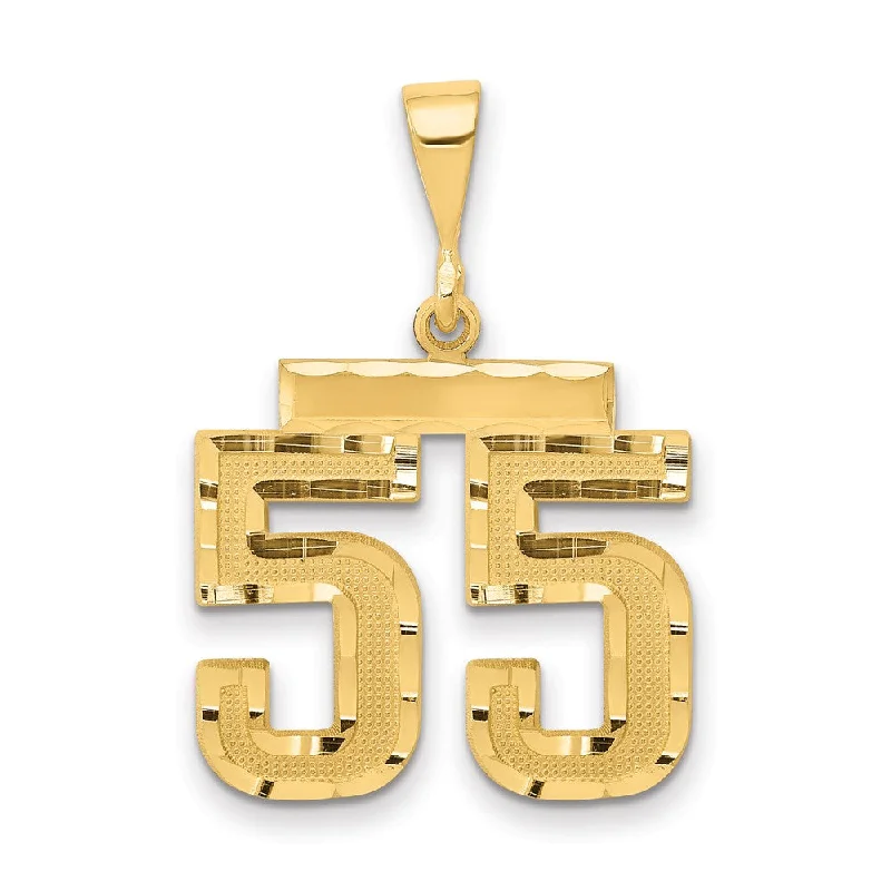 Sterling silver pendants with intricate filigree work​ 14K Yellow Gold, Varsity Collection, Medium D/C Pendant Number 55