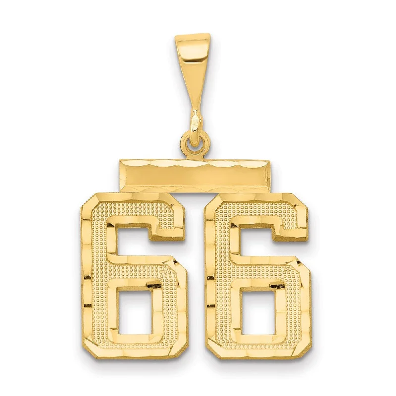 Sterling silver pendants with intricate filigree work 14K Yellow Gold, Varsity Collection, Medium D/C Pendant Number 66 Sterling silver pendants with intricate filigree work 14K Yellow Gold, Varsity Collection, Medium D/C Pendant Number 66