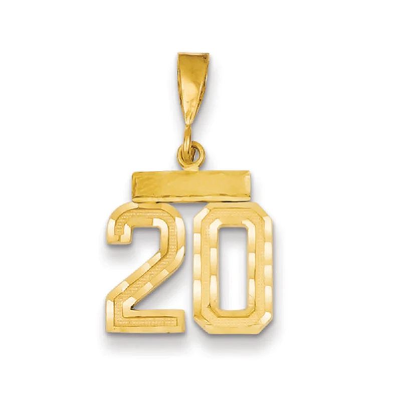 Tree - of - life pendants representing growth and strength 14k Yellow Gold, Varsity Collection, Small D/C Pendant Number 20 Tree - of - life pendants representing growth and strength 14k Yellow Gold, Varsity Collection, Small D/C Pendant Number 20