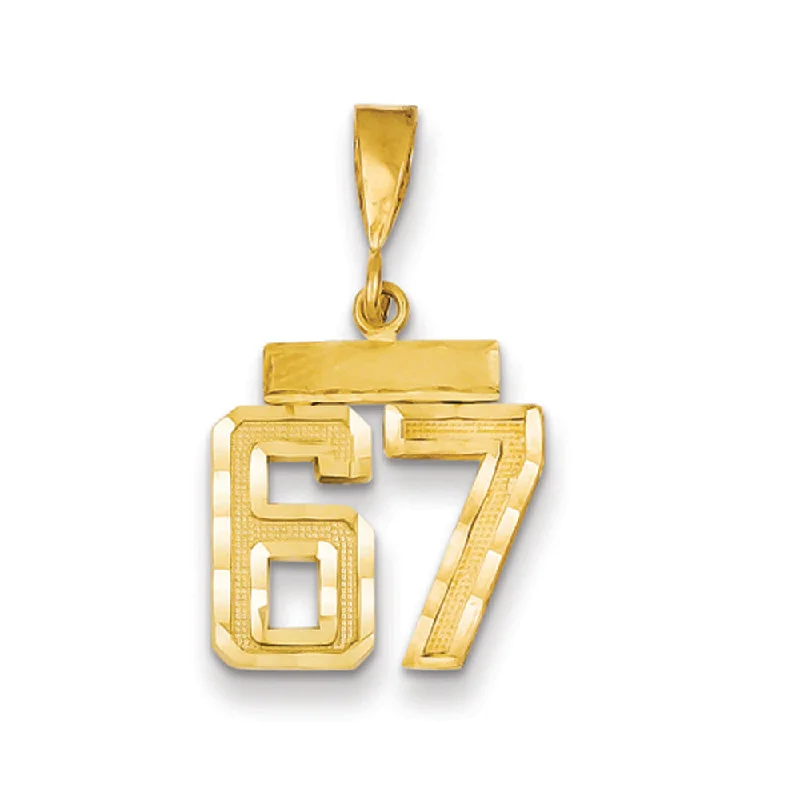 Seashell - designed pendants for a beachy vibe 14k Yellow Gold, Varsity Collection, Small D/C Pendant Number 67 Seashell - designed pendants for a beachy vibe 14k Yellow Gold, Varsity Collection, Small D/C Pendant Number 67
