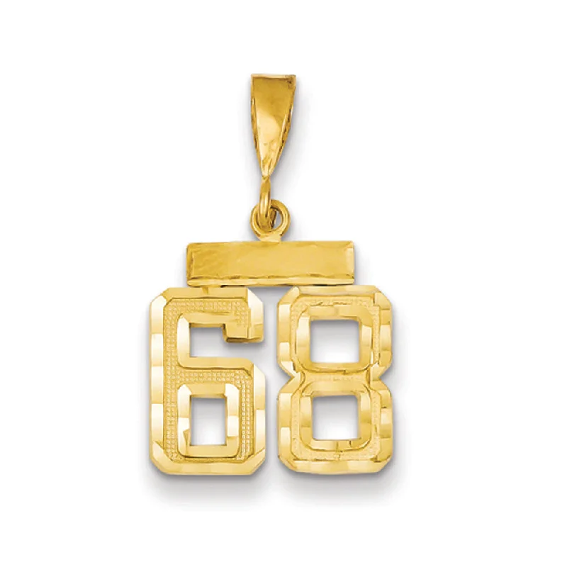 Coffee - cup pendants for coffee addicts 14k Yellow Gold, Varsity Collection, Small D/C Pendant Number 68 Coffee - cup pendants for coffee addicts 14k Yellow Gold, Varsity Collection, Small D/C Pendant Number 68