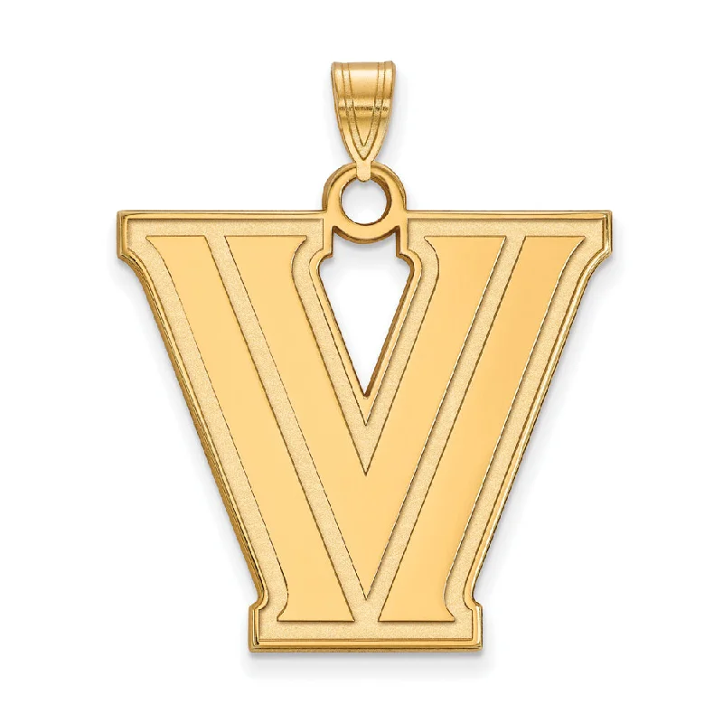 Cross - shaped pendants for religious significance 14k Yellow Gold Villanova U. XL Logo Pendant Cross - shaped pendants for religious significance 14k Yellow Gold Villanova U. XL Logo Pendant