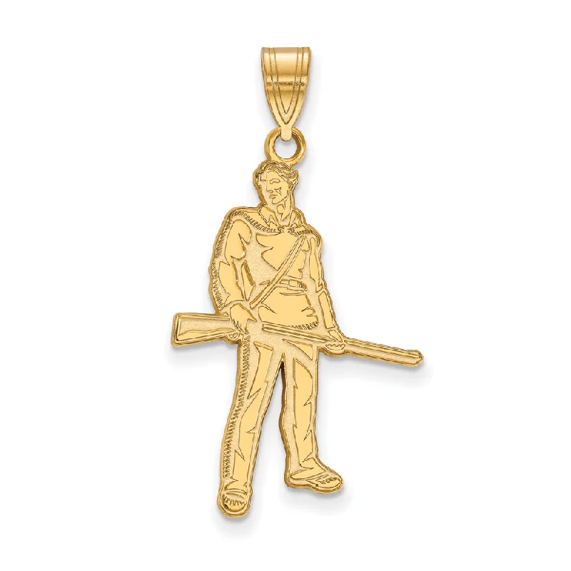 Pendant with a built - in LED light for a unique feature 14k Yellow Gold West Virginia U. Large Mascot Pendant Pendant with a built - in LED light for a unique feature 14k Yellow Gold West Virginia U. Large Mascot Pendant