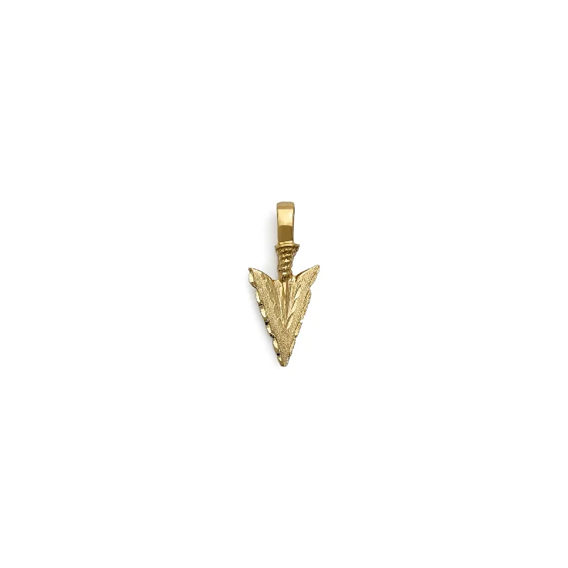 Star - shaped pendants for a celestial look​ Arrowhead Pendant (14K)