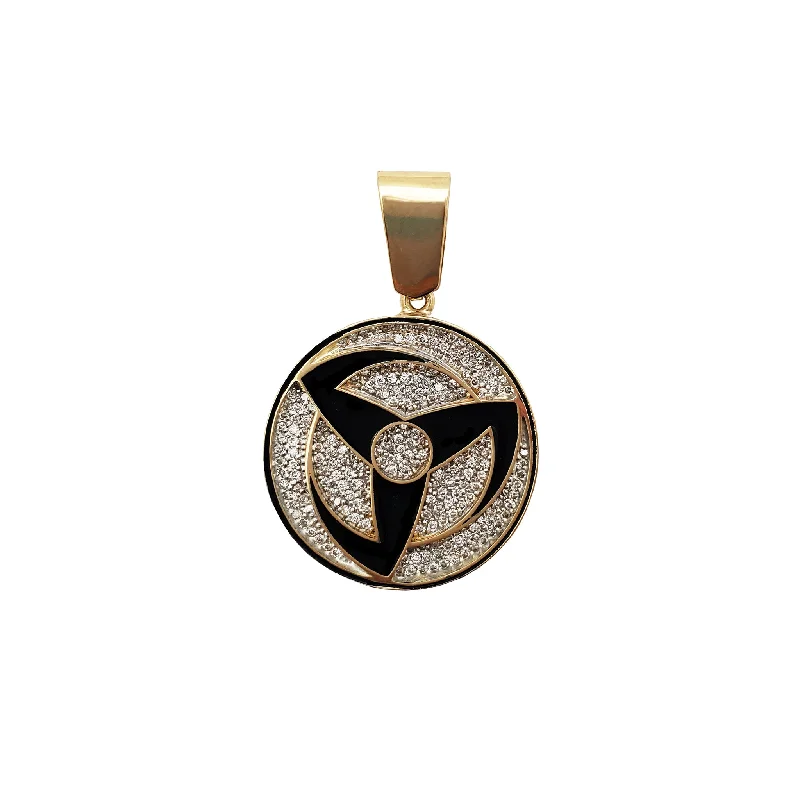 Phoenix - inspired pendants symbolizing rebirth and transformation Diamond Mangekyou Sharingan (Obito/Kakashi) Pendant (14K) Phoenix - inspired pendants symbolizing rebirth and transformation Diamond Mangekyou Sharingan (Obito/Kakashi) Pendant (14K)
