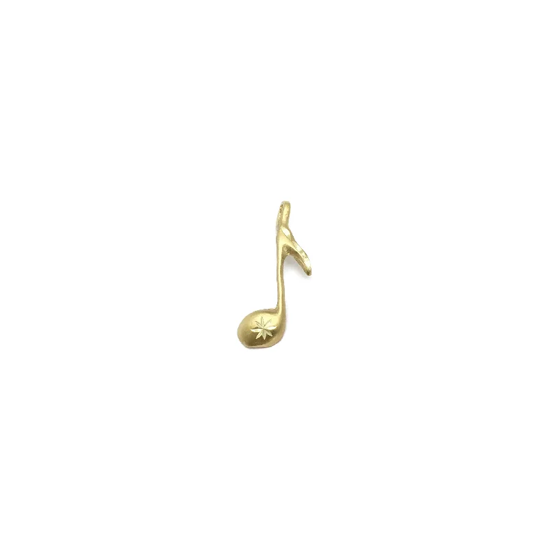 Flower - shaped pendants, including roses, lilies, and daisies Eight Music Note Diamond Cut Pendant (14K) Flower - shaped pendants, including roses, lilies, and daisies Eight Music Note Diamond Cut Pendant (14K)