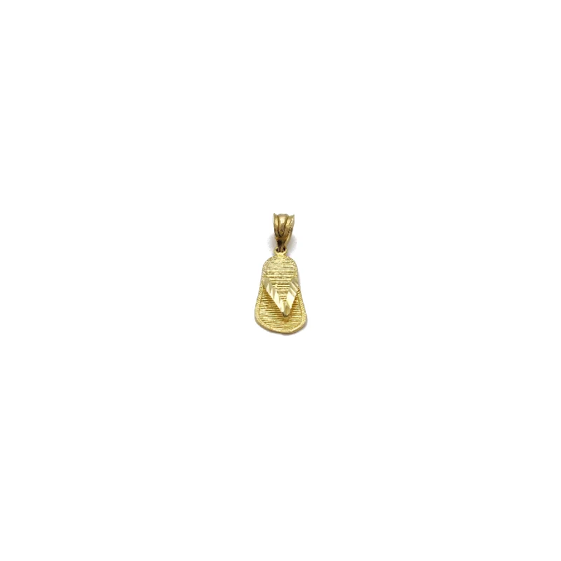 Coffee - cup pendants for coffee addicts​ Flip Flop Pendant (14K)