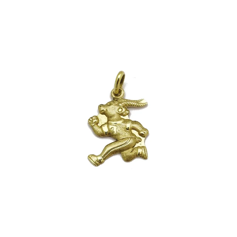 Sapphire - adorned pendants in various shades of blue​ Goat Runner Pendant (14K)