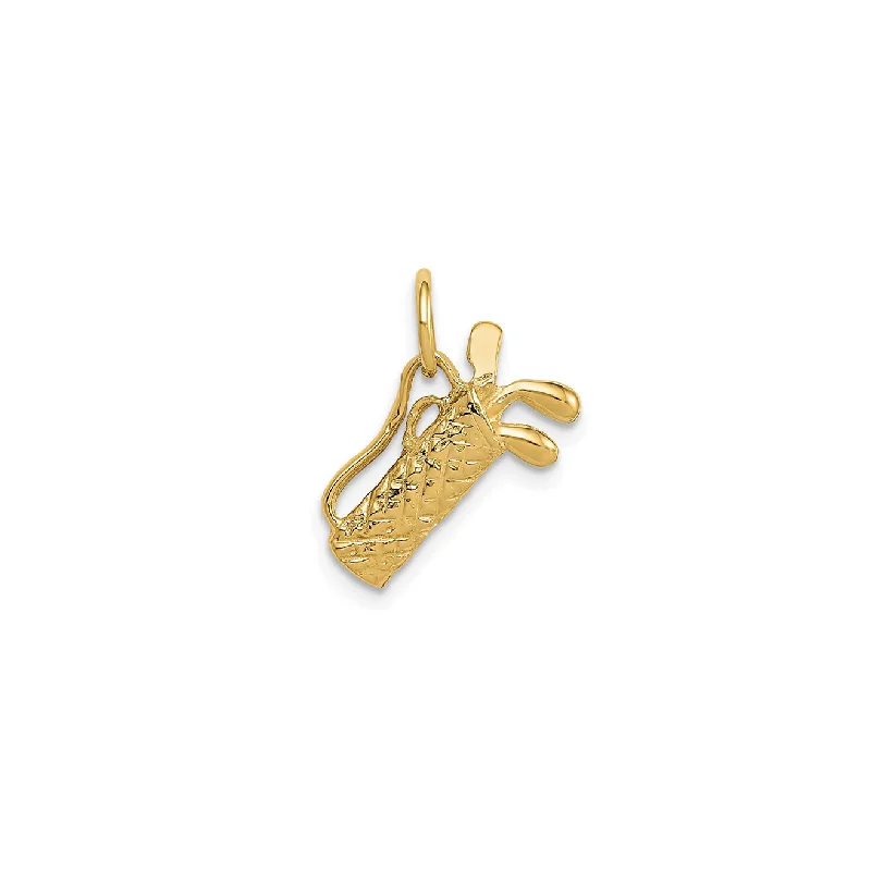 Initial Letter Pendants for a Personalized TouchGolf Bag Pendant (14K)