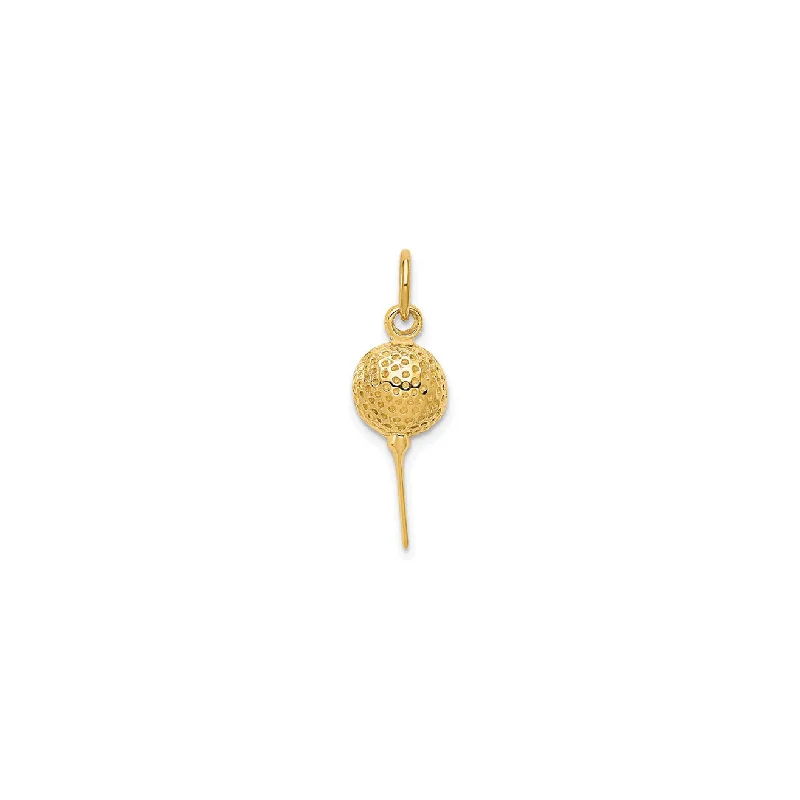 Animal - Shaped Pendants in Sterling SilverGolf Ball Pendant (14K)