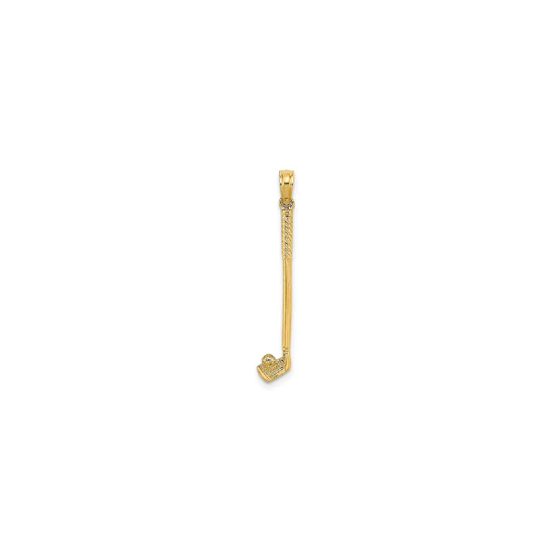 Charm Pendants with Multiple Small Decorative ElementsGolf Club with Ball Pendant (14K) Charm Pendants with Multiple Small Decorative ElementsGolf Club with Ball Pendant (14K)