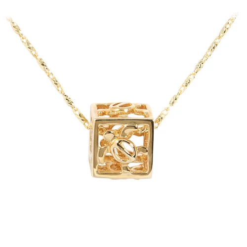 Religious Pendants with Cross or Star of David Designs14K Yellow Gold Cubic Honu Pendant (Chain Sold Separately)